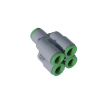 Picture of T240800 - Y-Piece Double - Push-in Fittings - 8mm Tube To 8mm Tube - Polymer