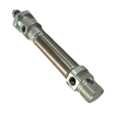 Picture of 1280.20.0050.A.M - Micro Cylinder, Chrimped , Double Acting, Magnetic, Adjustab