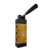 Picture of 211.53.32.9 - Mechanical Valve 1 Inch 5/3 C/O Lever Lateral 3 Positions