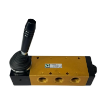Picture of 212.52.9 - Mechanical Valve 1/2 Inch 5/2 Lever Lateral 2 Positions