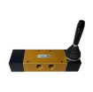 Picture of 212.53.31.9.1 - Mechanical Valve 1/2 Inch 5/3 C/C Lever Lateral Spring 3 Pos