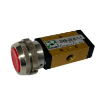 Picture of 228.32.6.1/1 - Mechanical Valve 1/8 Inch 3/2 Push Button Red Ø30 Spring