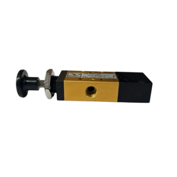 Picture of 228.32.8.11/2 - Mechanical Valve 1/8 Inch 3/2 Push Button Blk Pilot Return