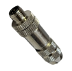 Picture of 5312D.M04.00 - Power Supply Connector M12D4P Male Straight Con.