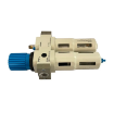 Picture of OU-1/2-MIDI - Filter Regulator + Lubricator + Gauge 1/2 Inch Manual Drain