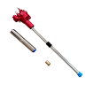 Picture of QYB-240R - Submersible Pump (Red Jacket Type) 1 1/2" In 2" Out - 240 Lpm - Bsp 220 Volt