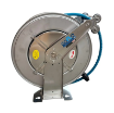 Picture of 8533.302-GF - Fixed Hosel Reel, Stainless Steel Aisi 304, S.530, For Hot Water, 200 Bar, With Hygienic Hose 25 M,