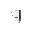 Picture of 10334 - Sleeve - Standard Fitting - 3/4" Female Thread to 3/4" Female Thread - Brass