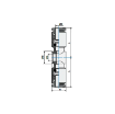 Picture of 140618 - Banjo Body Double - Push-In Fitting - 6mm Tube to 1/8" Stem Body - Polymer