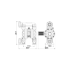 Picture of 2A7/2677NHI - Dual Inlet Diaphragm Pump Series 1" 1000-Ppb In Polypropylene With Membranes In Nbr, Seats And Balls