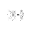 Picture of 2A7/2677TTI - Dual Inlet Diaphragm Pump Series 1" 1000-Ppb In Polypropylene With Membranes In Ptfe+Hytrel®, Seats