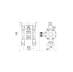 Picture of 2B3/16117TT5 - Diaphragm Pump Series 1/2" 120-Ppab In Polypropylene And Aluminum With Membranes In Ptfe+Hytrel®, Se